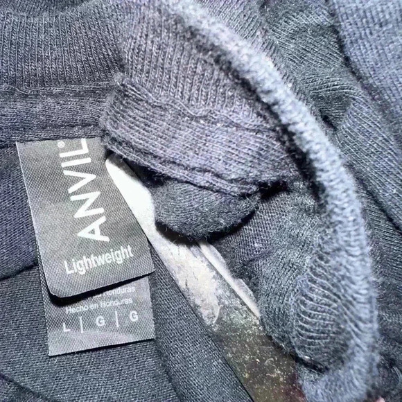 “Human-Kind be Both” Anvil T-Shirt Black & Brown L for Women - Picture 8 of 8